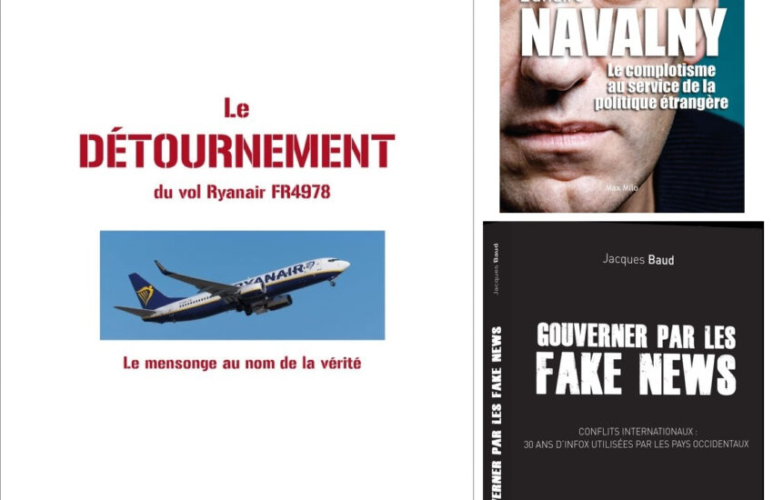 Jacques Baud : L’affaire Navalny / vol Ryanair FR4978 / Fake News