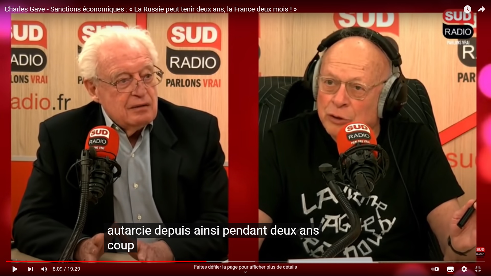 CharlesGave Russieautarcie2ans mars2022 SudRadio