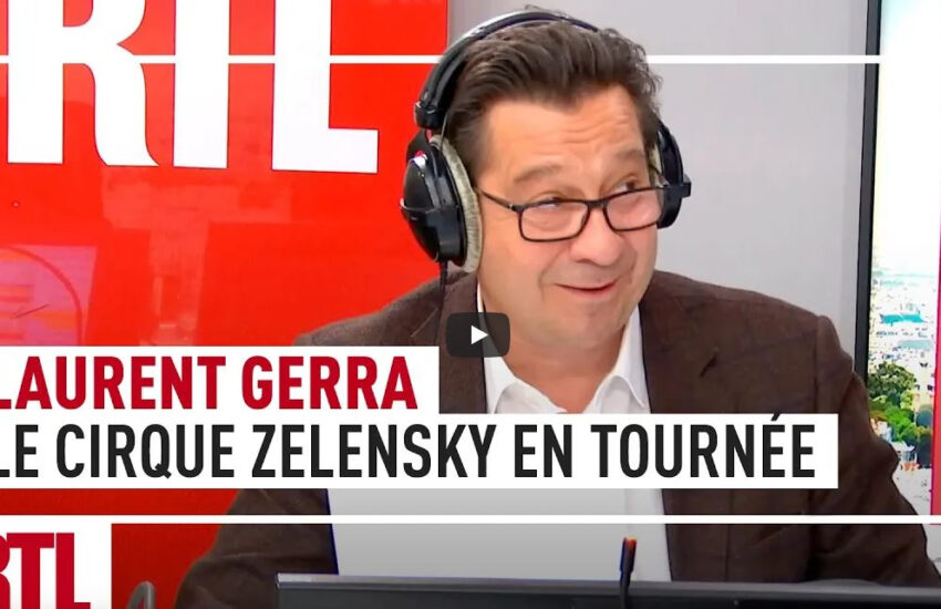 Laurent Gerra : le cirque Zelensky, bientôt proche de chez vous !